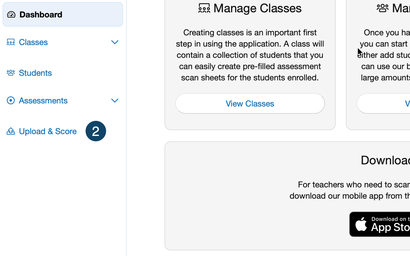 Upload and Score Link